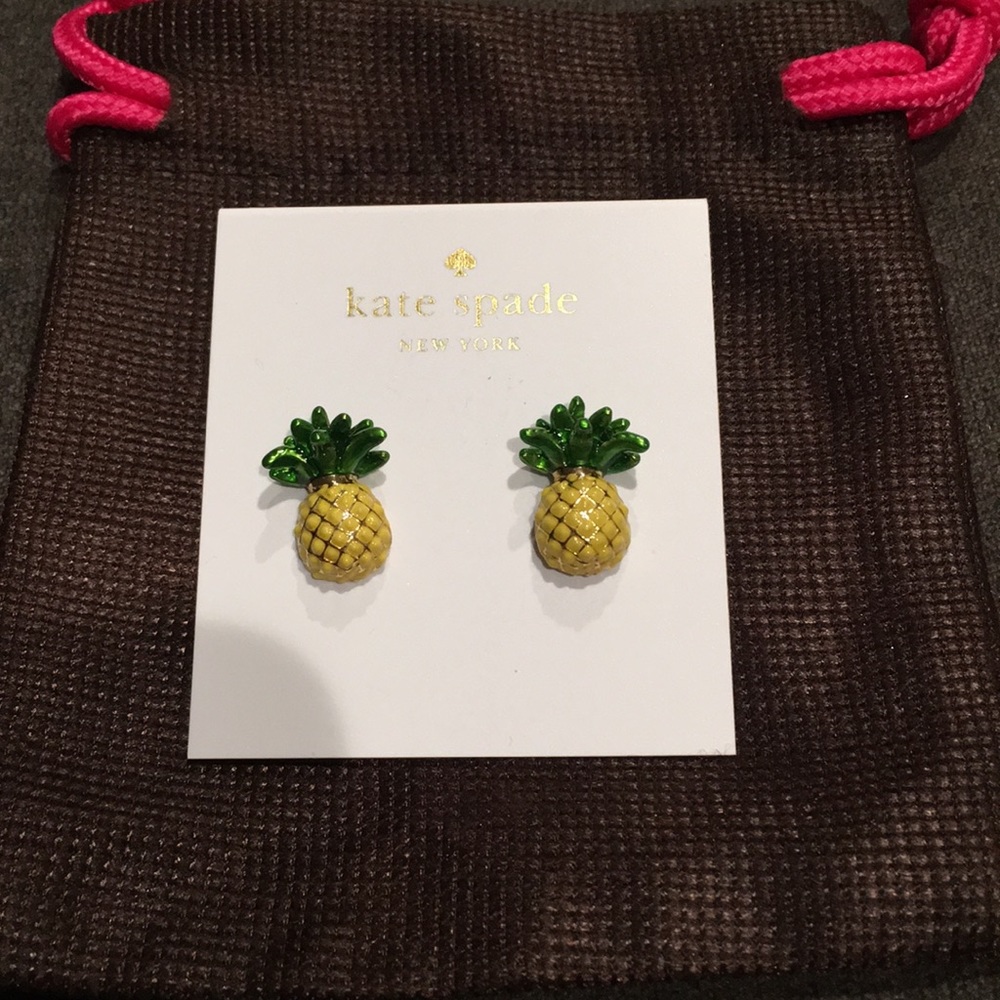 Kate Spade pineapple earrings